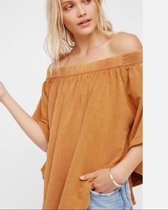 Free People Kiss Me Off the shoulder top